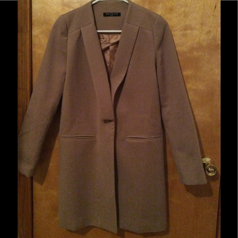 White Fox Boutique Camel Coat